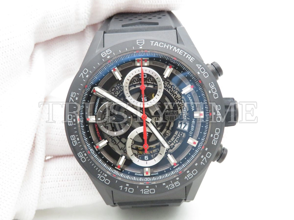 Копия часов Tag Heuer Carrera Calibre Heuer 01 43mm CAR2090.FT6088 Арт.TG-0530