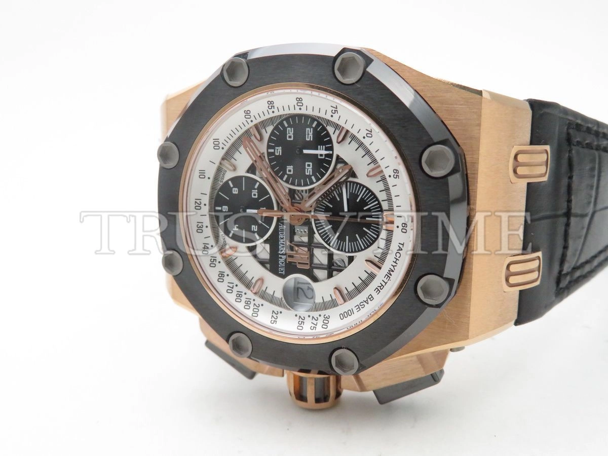 Копия часов Audemars Piguet Royal Oak Offshore Rubens Barrichello II 26078RO.OO.D002CR.01 Арт.AP-0958