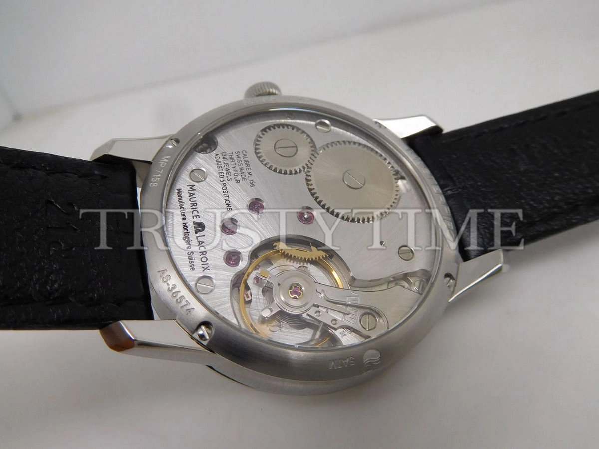 Копия часов Maurice Lacroix Masterpiece Roue Carrée Seconde 43mm MP7158-SS001-901 Арт.ML-0708