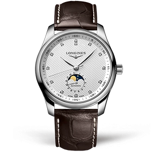 Копия часов Longines Master Collection Moonphase 40mm L2.909.4.77.3 Арт.LN-0377