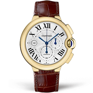 Копия часов Cartier Balon Bleu Chronograph 44 W6920007 Арт.CR-0853