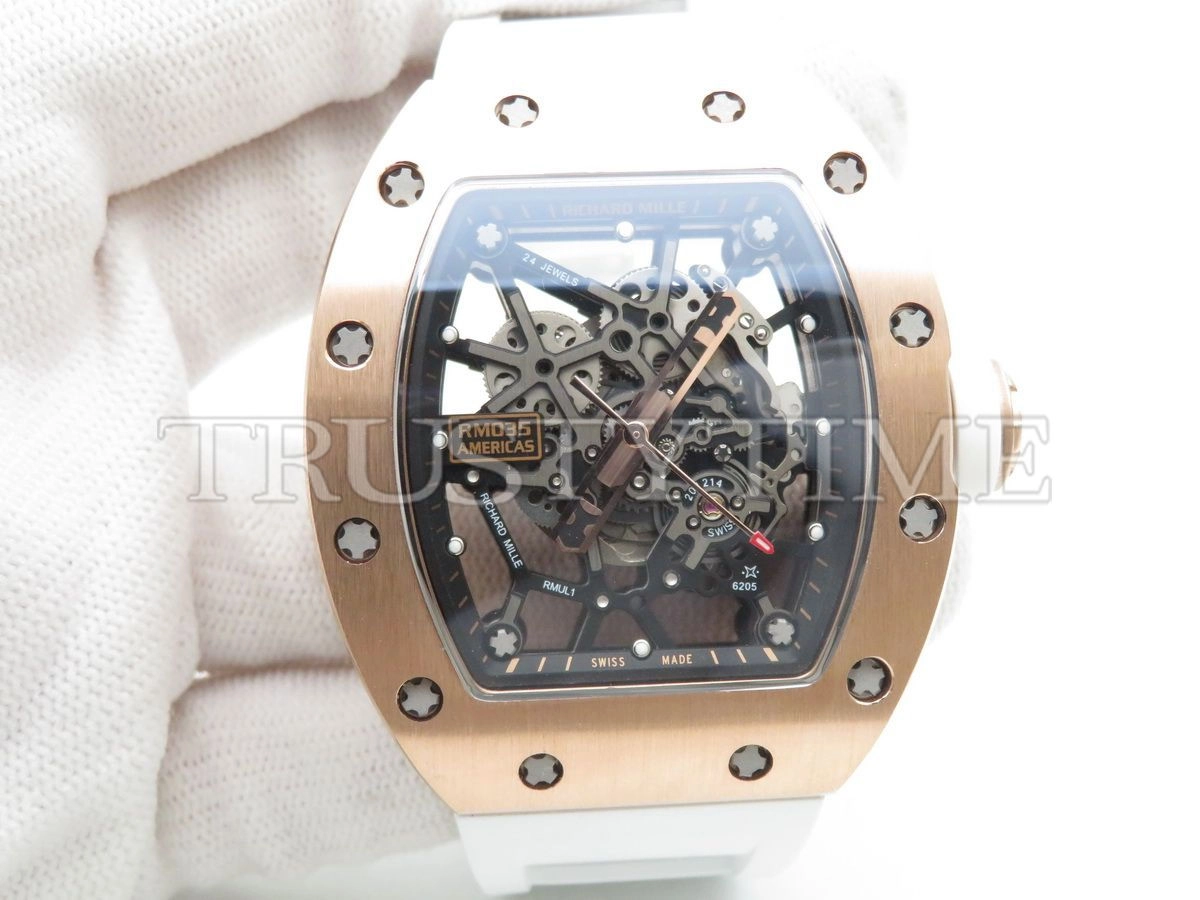 Копия часов Richard Mille RM035 Americas Skeleton Арт.RM-0336