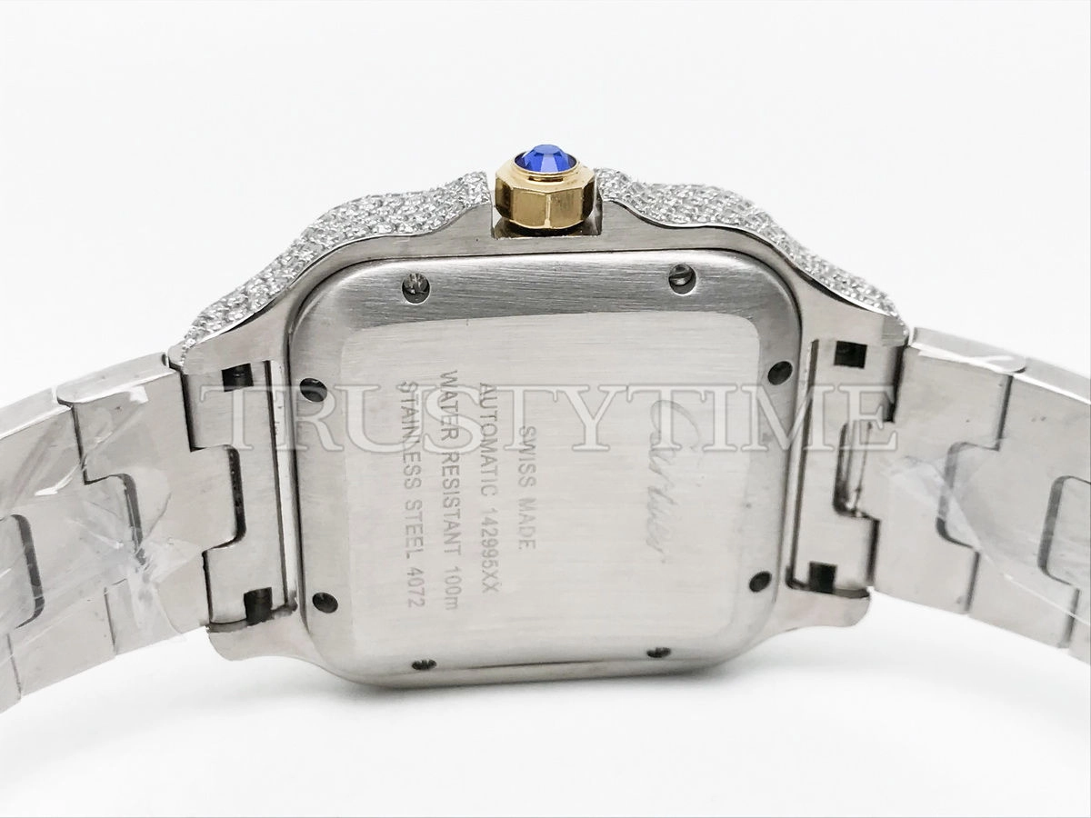 Копия часов Cartier Santos De Cartier 40 W2SA0009 Diamonds Арт.CR-0942