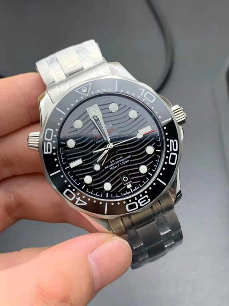 Копия часов Omega Seamaster Diver 300m Black