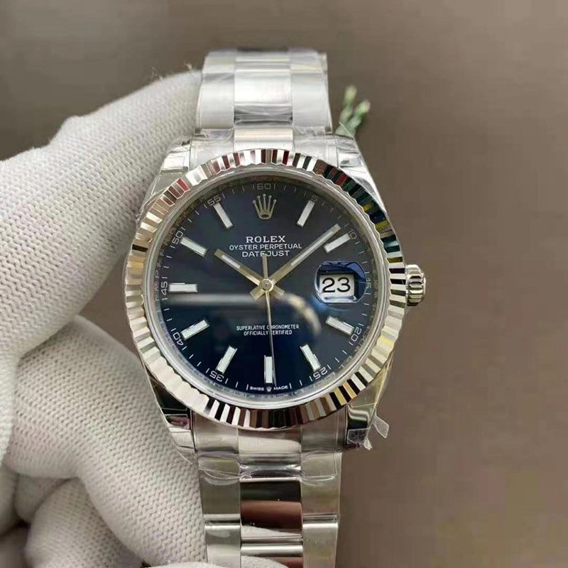 Реплика часов Rolex Datejust Blue Oyster