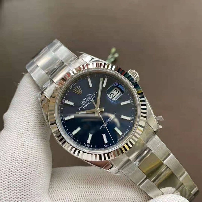 Реплика часов Rolex Datejust Blue Oyster