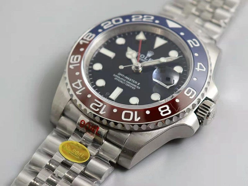 Реплика часов Rolex GMT-Master II 126710 с механизмом 3285 от Noob