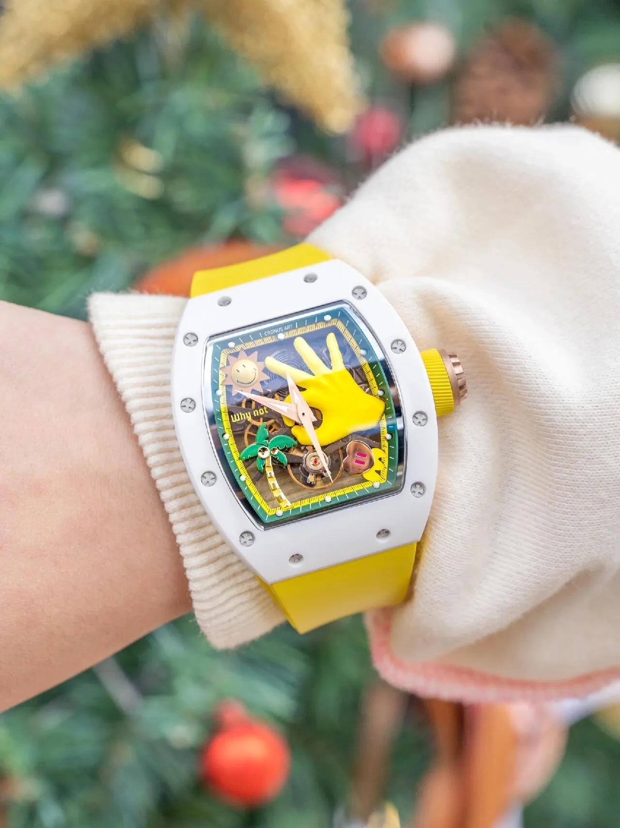 Копия часов CronusArt Ceramic Watch CM007-003 Арт.CA-0405