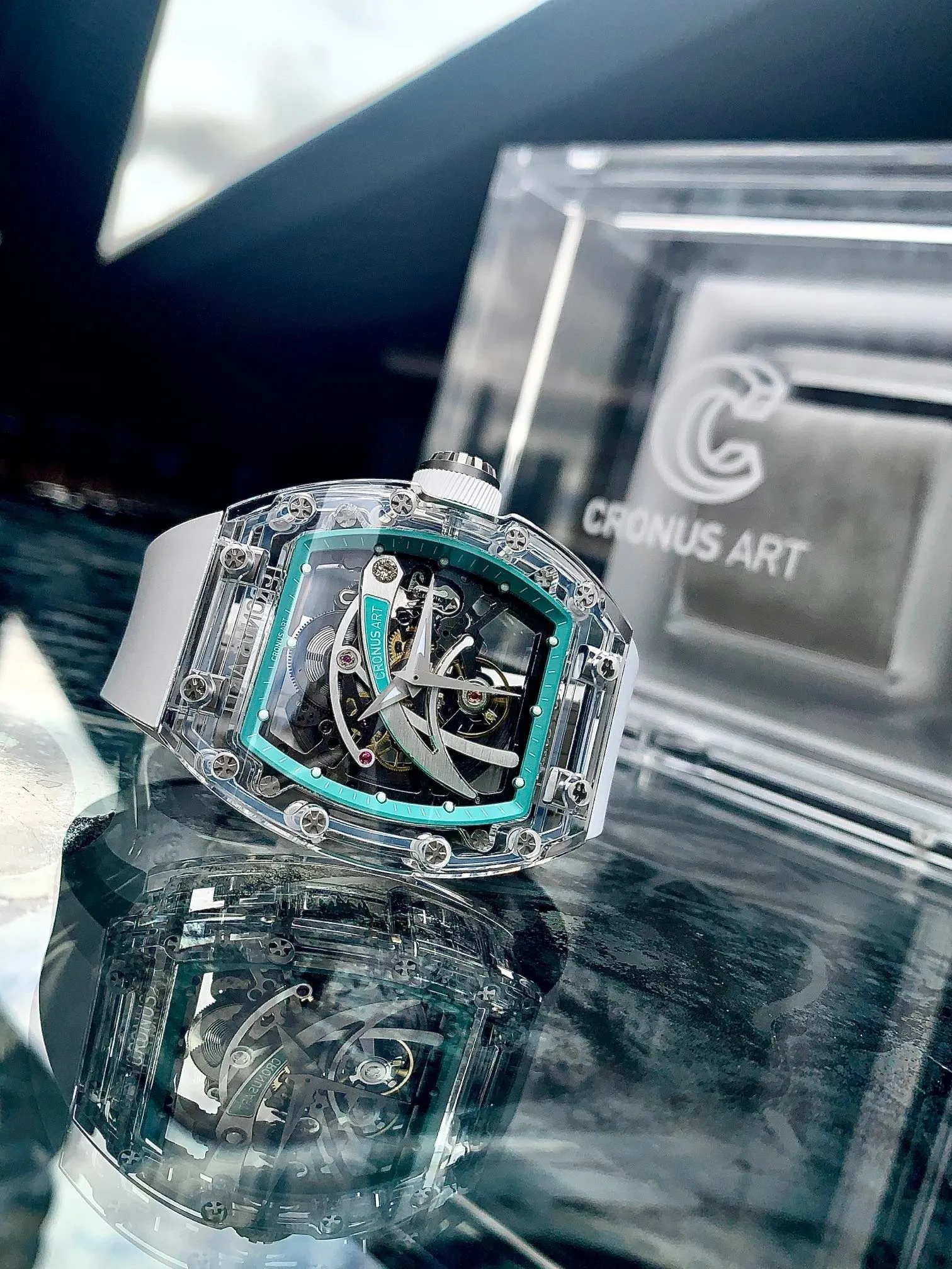 Копия часов CronusArt Sapphire Watch CM08-001 Арт.CA-0409