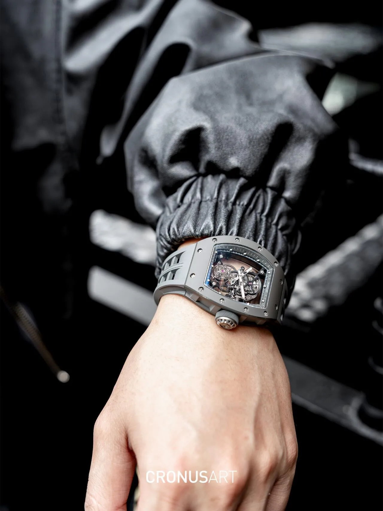 Копия часов CronusArt Ceramic Watch CM007-022 Арт.CA-0408