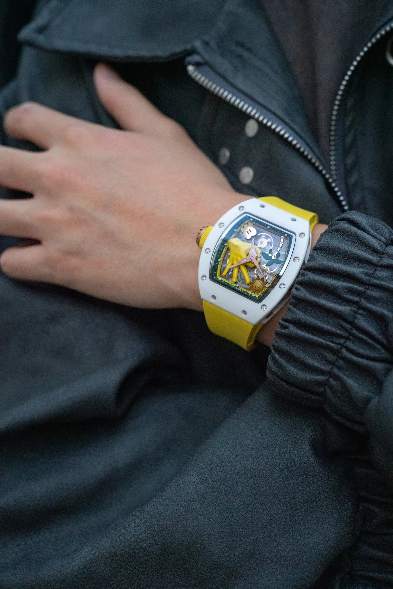 Копия часов CronusArt Ceramic Watch CM007-003 Арт.CA-0405