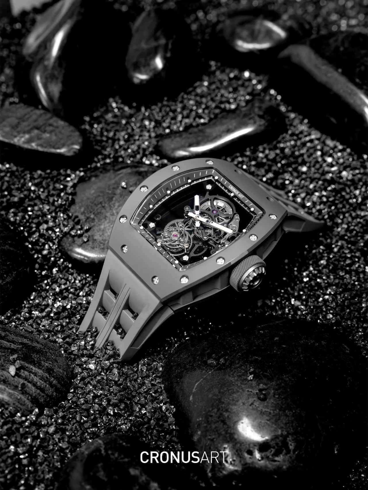 Копия часов CronusArt Ceramic Watch CM007-022 Арт.CA-0408