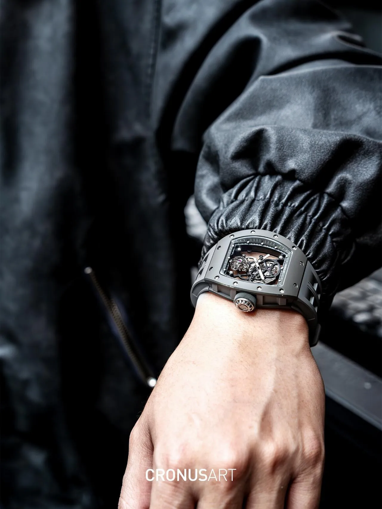 Копия часов CronusArt Ceramic Watch CM007-022 Арт.CA-0408