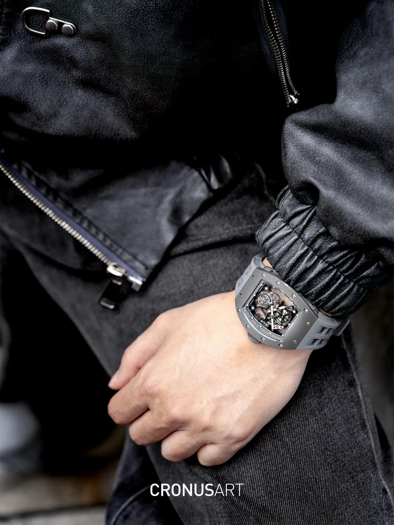 Копия часов CronusArt Ceramic Watch CM007-022 Арт.CA-0408