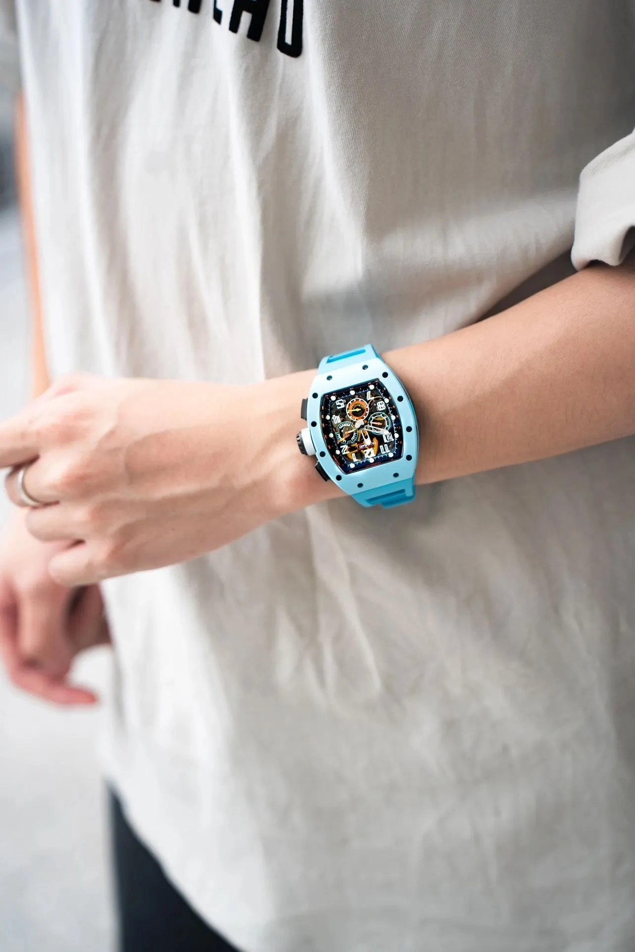 Копия часов CronusArt Carbon Watch CM09-015 Арт.CA-0428