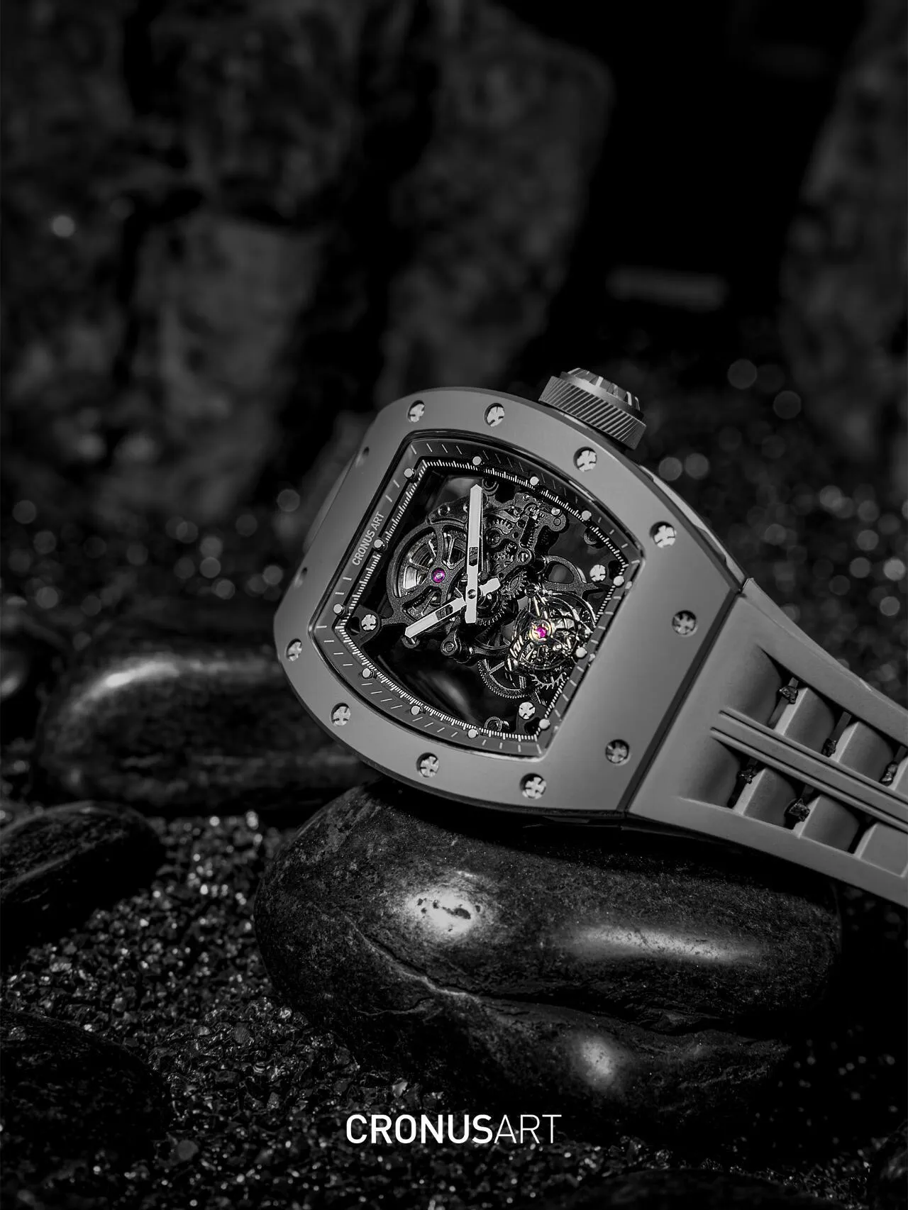 Копия часов CronusArt Ceramic Watch CM007-022 Арт.CA-0408