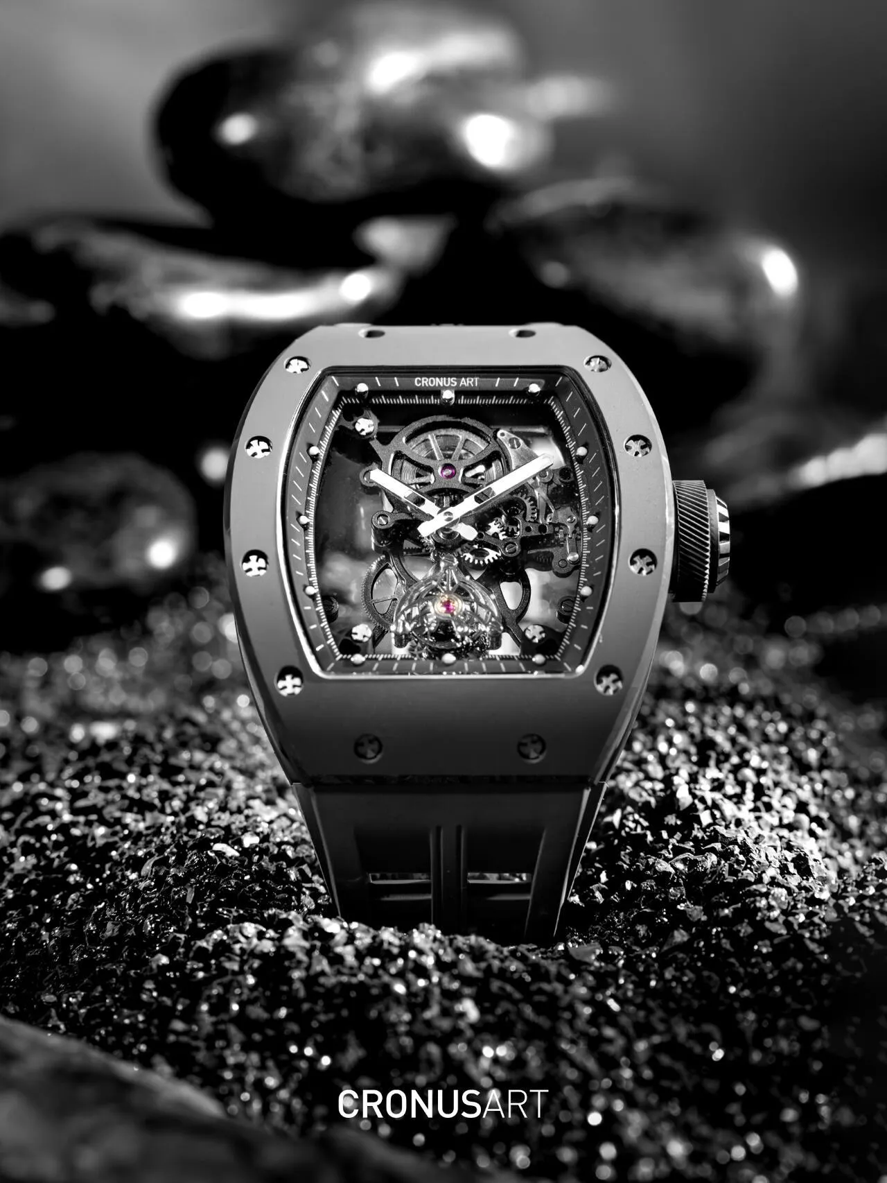 Копия часов CronusArt Ceramic Watch CM007-022 Арт.CA-0408